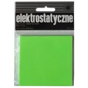 Karteczki elektrostatyczne 75x75mm 100K zielone. Wydawca: Ziemia Obiecana. Dadada.pl Opakowanie Karteczki elektrostatyczne 75x75mm 100K zielone