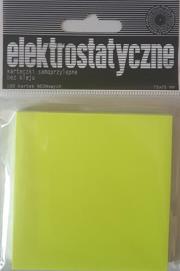 Karteczki elektrostatyczne 75x75mm 100K żółte. Wydawca: Ziemia Obiecana. Dadada.pl Opakowanie Karteczki elektrostatyczne 75x75mm 100K żółte