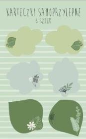 Opakowanie Karteczki memo kwiaty 6szt