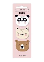 Opakowanie Karteczki samoprzylepne BB Friend Girls 75szt