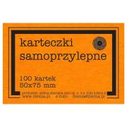 Karteczki samoprzylepne Fluo 50x75mm 100K pomar.. Wydawca: Ziemia Obiecana. Dadada.pl Opakowanie Karteczki samoprzylepne Fluo 50x75mm 100K pomar.