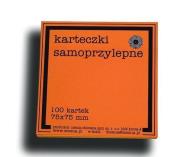 Karteczki samoprzylepne Fluo 75x75mm 100K pomar.. Wydawca: Ziemia Obiecana. Dadada.pl Opakowanie Karteczki samoprzylepne Fluo 75x75mm 100K pomar.