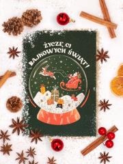Opakowanie Kartka Bajkowych Świąt
