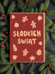 Opakowanie Kartka bożonarodzeniowa / Słodkich Świąt