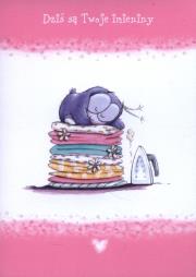 Okładka książki KARTKA DZIS SA TWOJE IMIENINY BBL016-RUSSELL