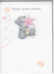 Okładka książki KARTKA NAJLEPSZE ZYCZENIA IMIENINOWE RUS086-RUSSELL
