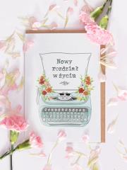 Opakowanie Kartka Nowy rozdział życia