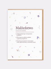 Opakowanie Kartka okolicznościowa Definicja Małżeństwa kartka ślubna