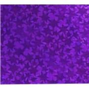 Opakowanie Karton holograficzny fioletowy gwiazdy 25x35cm ark