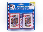 Opakowanie Karty do gry 2 talie + kości