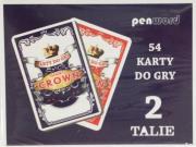 Karty do gry 54 2 talie. Wydawca: PENWORD. Dadada.pl Opakowanie Karty do gry 54 2 talie