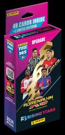 Karty Fifa 365 Adrenalyn 2024 Rising Stars. Wydawca: Panini. Dadada.pl Opakowanie Karty Fifa 365 Adrenalyn 2024 Rising Stars