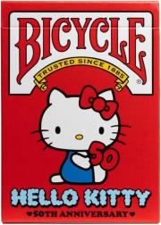 Karty Hello Kitty 50th Anniversary BICYCLE. Wydawca: Quint. Dadada.pl Opakowanie Karty Hello Kitty 50th Anniversary BICYCLE