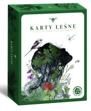 Karty leśne. Autor: Katarzyna Simonienko. Dadada.pl Okładka książki Karty leśne
