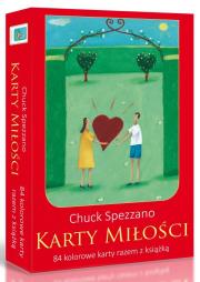 Karty Miłości (Książka + 84 kolorowe karty + pudełko). Autor: Chuck Spezzano. Dadada.pl Okładka książki Karty Miłości (Książka + 84 kolorowe karty + pudełko)