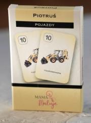 Opakowanie Karty Piotruś - Pojazdy