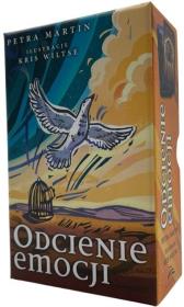 Karty tarot ''Odcienie emocji. Autor: Petra Martin. Dadada.pl Okładka książki Karty tarot ''Odcienie emocji