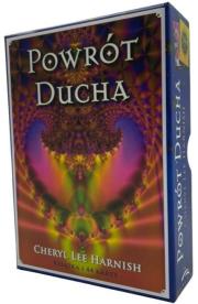 Karty tarot ''Powrót ducha. Autor: Cheryl Lee Harnish. Dadada.pl Okładka książki Karty tarot ''Powrót ducha
