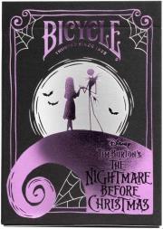 Karty Tim Burton Nightmare Before Xmas BICYCLE. Wydawca: Bicycle. Dadada.pl Opakowanie Karty Tim Burton Nightmare Before Xmas BICYCLE