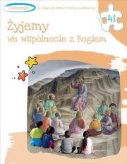 Katechizm SP 4 Żyjemy we wspólnocie z Bogiem ćw.. Autor: ks. Tadeusz Panuś, ks. Andrzej Kielian, Adam Bers. Dadada.pl Okładka książki Katechizm SP 4 Żyjemy we wspólnocie z Bogiem ćw.