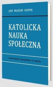 Okładka książki Katolicka nauka społeczna