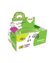 Opakowanie Kątomierz 180* 10cm (25szt) HAPPY COLOR