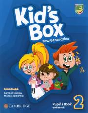 Okładka książki Kid's Box New Generation 2 Pupil's Book with eBook