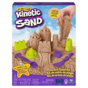 Kinetic Sand - Zestaw plażowy z akcesoriami. Wydawca: Spin Master. Dadada.pl Opakowanie Kinetic Sand - Zestaw plażowy z akcesoriami