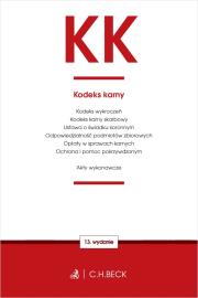 KK. Kodeks karny oraz ustawy towarzyszące. Autor: praca zbirowa. Dadada.pl Okładka książki KK. Kodeks karny oraz ustawy towarzyszące