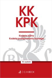 KK. KPK. Kodeks karny. Kodeks postępowania karnego. Edycja Prokuratorska wyd. 42. Autor: Opracowanie zbiorowe. Dadada.pl Okładka książki KK. KPK. Kodeks karny. Kodeks postępowania karnego. Edycja Prokuratorska wyd. 42