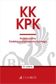 Okładka książki KK. KPK. Kodeks karny. Kodeks postępowania karnego. Edycja Prokuratorska wyd. 45