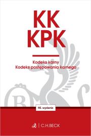 Okładka książki KK. KPK. Kodeks karny. Kodeks postępowania karnego. Edycja Prokuratorska wyd. 46