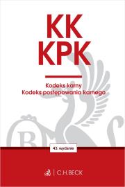 KK. KPK. Kodeks karny. Kodeks postępowania karnego. Edycja Prokuratorska. Autor: Opracowanie zbiorowe. Dadada.pl Okładka książki KK. KPK. Kodeks karny. Kodeks postępowania karnego. Edycja Prokuratorska