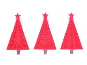 Opakowanie Klamerka drewniana BN choinka czerwona 4.5cm 9szt