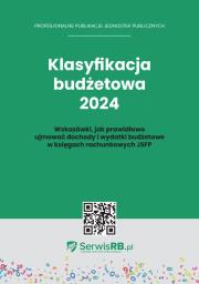 Okładka książki Klasyfikacja budżetowa 2024