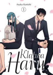 Klątwa Haru. Tom 1. Autor: Asuka Konishi. Dadada.pl Okładka książki Klątwa Haru. Tom 1