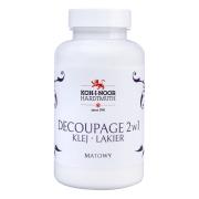 Opakowanie Klej 2w1 z lakierem do decoupage mat 200ml