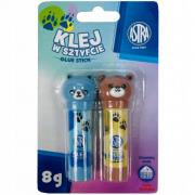 Opakowanie Klej w sztyfcie Astra zwierzątka 8g 2 szt blister