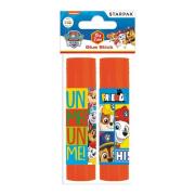 Opakowanie Klej w szytfcie 2x15g Psi patrol 12 sztuk