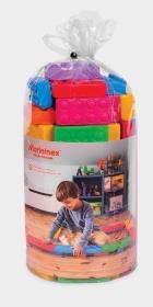 Opakowanie Klocki Cegły Junior platforma 12szt + 16 klocków