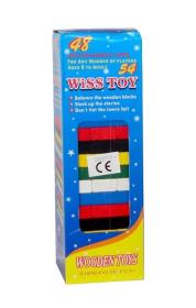 Klocki drewniane. Wydawca: SWEDE. Dadada.pl Opakowanie Klocki drewniane