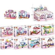 Klocki dziewczęce mix. Wydawca: Macyszyn Toys. Dadada.pl Opakowanie Klocki dziewczęce mix