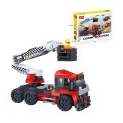 Klocki dźwig 300 elementów. Wydawca: Macyszyn Toys. Dadada.pl Opakowanie Klocki dźwig 300 elementów