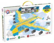 Opakowanie Klocki konstrukcyjne metalowe Samolot 1110el