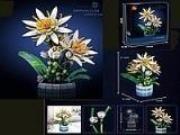 Opakowanie Klocki - kwiatki w doniczce