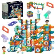 Opakowanie Klocki magnetyczne świecące zjeżdżalnia 292el