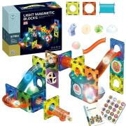 Opakowanie Klocki magnetyczne świecący tor 49el