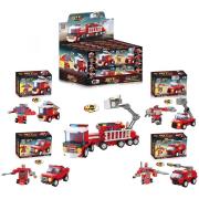 Klocki straż 40el MIX. Wydawca: Trifox. Dadada.pl Opakowanie Klocki straż 40el MIX