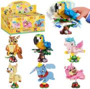 Opakowanie Klocki zwierzęta na sprężynie MIX