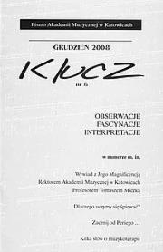 Okładka książki Klucz 6/2008
